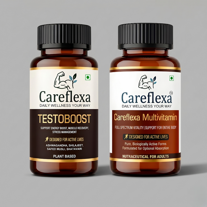 Testo + Multivitamin Combo | Men's Energy, Vitality & Complete Nutrition Support