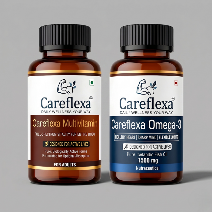 Fish Oil + Multivitamin Daily Wellness Combo | Complete Health & Immunity Support
