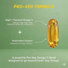 Careflexa Omega Veg 1200mg | Plant Based Omega Wellness Supplement | Heart & Brain Support